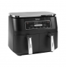 NINJA | AF300 | Air Fryer | Power 1 frying compartment: 1200 W 2 frying compartments: 2400 W W | Capacity 7.6 L | Black