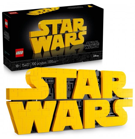 LEGO STAR WARS 75407 Brick-Built Star Wars Logo