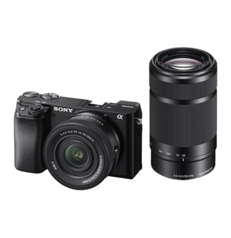 Sony ILCE-6100 Mirrorless Camera + 16-50mm + 55-210mm Lens | Sony