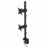 Dvigubas laikiklis Techly LED/LCD 13-27'' 2x10kg Vertikalus reguliavimas