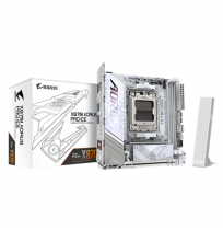 Gigabyte X870I AORUS PRO ICE | Processor family AMD | Processor socket AM5 | DDR5 SDRAM | Supported hard disk drive interfaces M