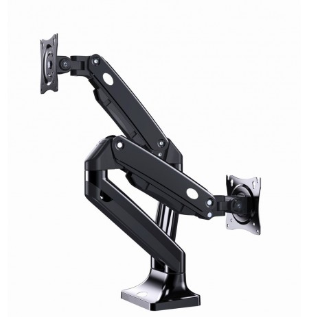 Gembird MA-DA2-03 Full-motion desk 2-display mounting arm, 17”-35”, up to 10 kg