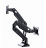 Gembird MA-DA2-03 Full-motion desk 2-display mounting arm, 17”-35”, up to 10 kg