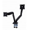Gembird MA-DA2-03 Full-motion desk 2-display mounting arm, 17”-35”, up to 10 kg