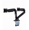 Gembird MA-DA2-03 Full-motion desk 2-display mounting arm, 17”-35”, up to 10 kg