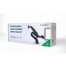 Gembird MA-DA2-03 Full-motion desk 2-display mounting arm, 17”-35”, up to 10 kg