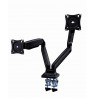 Gembird MA-DA2-03 Full-motion desk 2-display mounting arm, 17”-35”, up to 10 kg