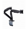Gembird MA-DA2-03 Full-motion desk 2-display mounting arm, 17”-35”, up to 10 kg