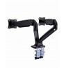 Gembird MA-DA2-03 Full-motion desk 2-display mounting arm, 17”-35”, up to 10 kg