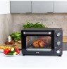 MPM MPE-14/T - Electric Oven with Thermo-circulation System, black