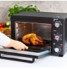 MPM MPE-14/T - Electric Oven with Thermo-circulation System, black