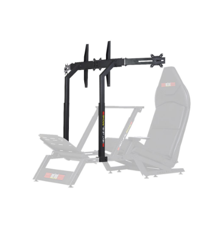 Next Level Racing | F-GT Monitor Stand | Height, tilt | 27-65 " | Maximum weight (capacity) 60 kg | Black