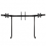 Next Level Racing Floor stand | ELITE Free Standing Triple Monitor Stand | Fully adjustable and customizable | 21-43 " | Black