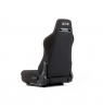 Next Level Racing | Premium PU Leather | Reclining Seat | ERS3 Elite PU Leather & Suede Edition | Black