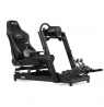 Next Level Racing | Premium PU Leather | Reclining Seat | ERS3 Elite PU Leather & Suede Edition | Black