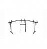 Next Level Racing | Floor stand | Free Standing Triple Monitor stand | 3 x 32- 65 " | Maximum weight (capacity) 70 kg | Black