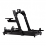 Next Level Racing | Aluminum | Racing Simulator Cockpit | GTElite Front and Side Mount Edition | Black