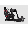 Next Level Racing | Aluminum Carbon Steel | Racing Simulator Cockpit | GTElite Wheel Plate Edition | Black