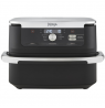 NINJA | Double Air Fryer | AF500EU Foodi FlexDrawer | Power 2470 W | Capacity 10.4 L | Black