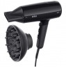 Braun Hair dryer | BRHD225E | 2200 W | Number of temperature settings 3 | Ionic function | Diffuser nozzle | Black