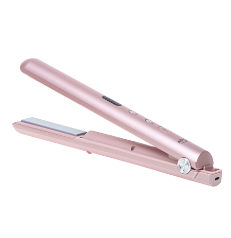 Adler Cordless Hair Straightener | AD 2327 | Ceramic heating system | Display LED | Temperature (min) 160 °C | Temperature (max