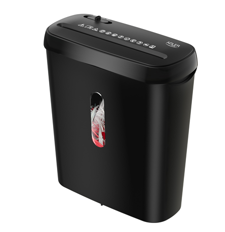 Paper Shredder | AD 1039 | Black | 8 L | 70 dB | Strip-cut