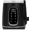 Adler Kettle with LED Display | AD 1305 | Electric | 2200 W | 1.7 L | Plastic | 360° rotational base | Black/Silver