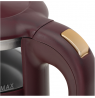 Adler Kettle with LED Display | AD 1305 | Electric | 2200 W | 1.7 L | Plastic | 360° rotational base | Burgundy