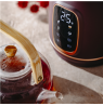 Adler Kettle with LED Display | AD 1305 | Electric | 2200 W | 1.7 L | Plastic | 360° rotational base | Burgundy