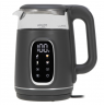 Adler Kettle with LED Display | AD 1305 | Electric | 2200 W | 1.7 L | Plastic | 360° rotational base | Grey