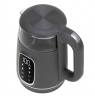 Adler Kettle with LED Display | AD 1305 | Electric | 2200 W | 1.7 L | Plastic | 360° rotational base | Grey