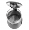 Adler Kettle with LED Display | AD 1305 | Electric | 2200 W | 1.7 L | Plastic | 360° rotational base | Grey