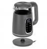 Adler Kettle with LED Display | AD 1305 | Electric | 2200 W | 1.7 L | Plastic | 360° rotational base | Grey