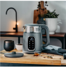 Adler Kettle with LED Display | AD 1305 | Electric | 2200 W | 1.7 L | Plastic | 360° rotational base | Grey