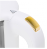 Adler Kettle with LED Display | AD 1305 | Electric | 2200 W | 1.7 L | Plastic | 360° rotational base | White/Gold