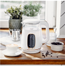 Adler Kettle with LED Display | AD 1305 | Electric | 2200 W | 1.7 L | Plastic | 360° rotational base | White/Gold