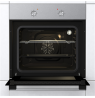 Gorenje Oven | BO6615E01X | 60 L | Electric | EnamelClean | Mechanical control | Height 59.5 cm | Width 59.5 cm | Stainless stee