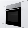 Gorenje Oven | BO6615E01X | 60 L | Electric | EnamelClean | Mechanical control | Height 59.5 cm | Width 59.5 cm | Stainless stee
