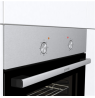 Gorenje Oven | BO6615E01X | 60 L | Electric | EnamelClean | Mechanical control | Height 59.5 cm | Width 59.5 cm | Stainless stee
