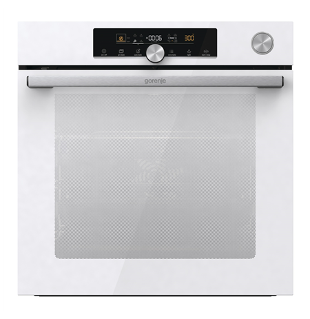 Gorenje Oven | BPSA6747A08WG | 77 L | Electric | AquaClean | Mechanical control | Steam function | Height 59.5 cm | Width 59.5 c