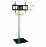 Techly ICA-TR11 TV mount/stand 177.8 cm (70") Black, Silver