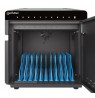 Manhattan iPad to 11" 10-bay Charging Desktop Cabinet, Also other tablets and smartphones (with device to USB-C cable), Bays