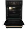 Gorenje Cooker | GECS5B70CLB | Hob type Vitroceramic | Oven type Electric | Black | Width 50 cm | Depth 59.4 cm | 70 L