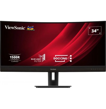 ViewSonic 34" Monitor VG3456C 2xHDMI DP 6xUSB RJ45 Speakers 2x5W