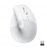 Logitech Lift Ergo Mouse, Off-white/Pa