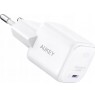 AUKEY WALL CHARGER GAN USB-C, PD 30W, WHITE