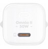 AUKEY WALL CHARGER GAN USB-C, PD 30W, WHITE