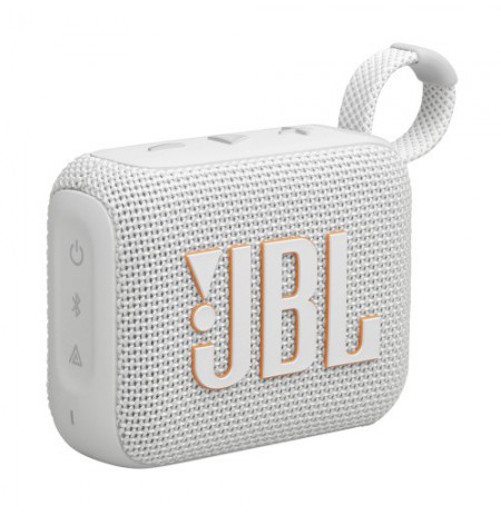 JBL Go 4 Nešiojama garso kolonėlė, Bluetooth, Balta