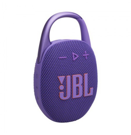 JBL Clip 5 Nešiojama garso kolonėlė, Bluetooth, Violetinė