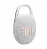JBL Clip 5 Nešiojama garso kolonėlė, Bluetooth, Balta